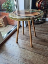 Italian walnut wood with epoxy