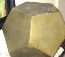 Mixed Hues Brass Geometrical